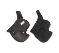 Schuberth C5 / E2 Guanciali, nero, taglia 15 mm
