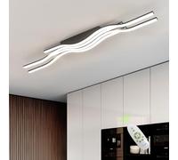 Guang Shuo Modern Light Fixture Soffitto Dimmerabile Modern LED Soffitto Luci Fixture per corridoio ingresso Nero Led Sala da pranzo Luci Fixture