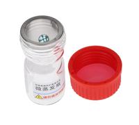 Guangcailun Bottiglia di vetro detergente per orologi Contiene efficacemente liquidi detergenti per la riparazione degli orologi Progettato per prestazioni di lunga durata Strumento