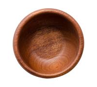 Guangcailun Ciotola da barba leggera, facile da insaponare, resistente tazza da barba in legno per uomo, finitura liscia, caratteristiche di isolamento, ciotola