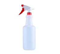 Guangcailun Flacone spray multifunzionale con ugello regolabile, spruzzatore d'acqua vuoto per bagno e piante, buona tenuta, flacone spray d'acqua ricaricabile per cucina, Bianco, 1000 ml