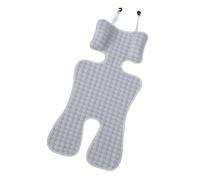 Guangcailun L'inserto traspirante per seggiolino auto protegge il rivestimento del seggiolino auto in Inserto traspirante per seggiolino estivo - Cuscino comfort, grigio