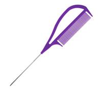 Guangcailun Pettine per lo styling dei capelli Strumento di styling Per unico per creare look moderni Facile da usare per una maggiore durata Cotonatura Stuzzicadenti largo Stilista, Viola,
