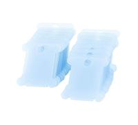 Guangcailun Schede portafilo da ricamo, rocchetti per riporre comodamente il filo da cucito. Ogni scheda è dotata di due fessure di serraggio per fissare le estremità dei fili, Blu, 3.8x3.5 cm