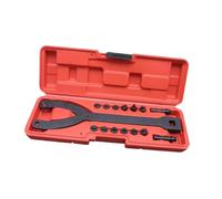 Guangcailun Set di Chiavi a Cilindro Regolabili, Versatile e Resistente, per la rimozione della puleggia, per Applicazioni di Riparazione Auto, Adatto a Diversi Tipi Veicoli e