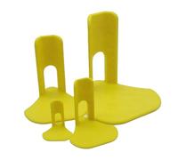 Guangcailun Tutore per zampe di pollo per riparare i piedi rotti, 4 pezzi, cinghie regolabili, tutore per dita dei piedi assistito in ABS