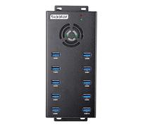 GuangDa Hub USB 3.0 Multiprise, Multi 4 Ports USB Multiple Ultra Fin