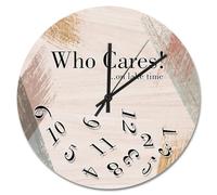 Guangpat Who Cares on Lake Time Orologio da parete Fattoria Fienile Venatura del legno 38 pollici Orologi da parete Funzionamento a batteria Silenzioso Casale Decorazione costiera Soggiorno Camera da