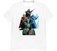 GUANJIE 80s Tshirt - Big Trouble in Little China Tee Storms And Lo Pan White 3XL