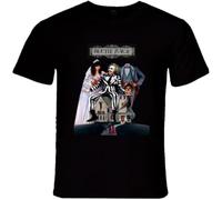 GUANJIE Bettlejuice Keaton Retro Halloween Horror Comedy Movie T Shirt Black S