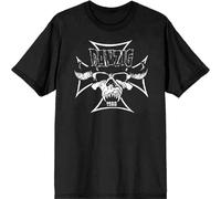 GUANJIE Danzig Cross Large t-Shirt Casual Graphic Short Sleeve Tops Black 3XL