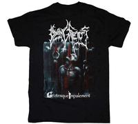 GUANJIE Dying Fetus Grotesque Impalement Death Metal Grindcore T-Shirt Black S