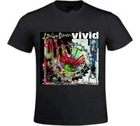 GUANJIE Living Colour Vivid Tee Shirts for Men Black 3XL