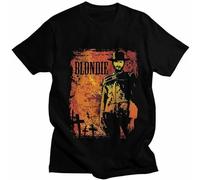 GUANJIE The Good Bad And Ugly T Shirt Short Sleeves Designer Anime Black XXL