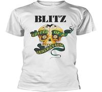 GUANJIE Voice of A Generation by Blitz T-Shirt White M