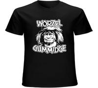 GUANJIE Worzel Gummidge T-Shirt Mens Unisex Tees Black S