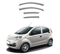 GuanLL Deflettori del Vento dell'auto per Chery QQ MK2-S15 2013-2022, Parasole/parapioggia/paravento/deflettore del Vento atmosferico delle Porte