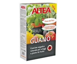 GUANO CONCIME GRANULARE ORGANICO PER ORTAGGI E PIANTE DA FRUTTO ALTEA 1,5 KG