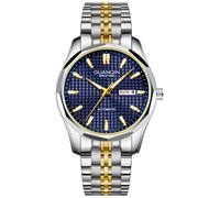 Guanqin Orologio da polso da uomo vintage con calendario settimanale luminoso giapponese automatico a carica automatica orologio da polso meccanico in cristallo zaffiro specchio business orologio