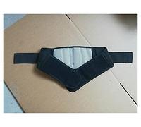 GuanRo Supporto Lombare con tormalina Riscaldamento, Traspirante e Resistente, Comodo da Indossare, alleviare Il Mal di Schiena e di Sostegno della Vita (Colore : Nero, Dimensione : M)