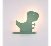 GUANSHAN Lampada da parete a dinosauro a LED Illuminazione camera da letto per bambini Lampada da parete creativa Lampada da comodino per ragazzi, ragazze, camerette, corridoio