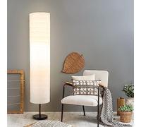 GUANSHAN Lampada da terra in carta di riso stile giapponese minimalista decorativa da pavimento luce pieghevole illuminazione da pavimento in carta lampada atmosfera camera da letto comodino