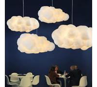 GUANSHAN Simulazione Nuvola Luci a Sospensione Creative Cotone Lampada a Sospensione Decorativa per Camera da Letto Sala da Pranzo Corridoio