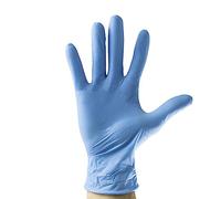 GUANTES Azul DESECHABLES DE NITRILO Talla M 3,5 MIL