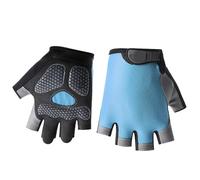 Guantes de Fitness Transpirables para Mujer - Mitones Deportivos Antideslizantes, Resistentes al Desgaste, Ideal para Ciclismo, Entrenamiento, Gimnasio, Levantamiento de Pesas