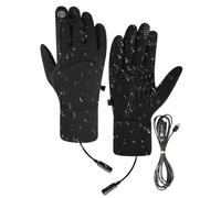 Guantes Eléctricos Calefactables - 1 Par USB Recargables Mitones Térmicos Pantalla Táctil | Guantes Transpirables De Invierno Para Esquí Ciclismo Senderismo Commuting Fitness Deportes Al Aire Libre