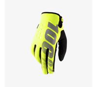 Guanti 100% BRISKER YELLOW