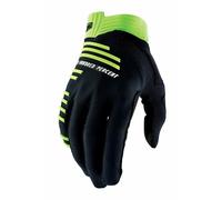 100percent R-core Gloves Giallo M Uomo Black / Lime