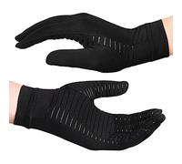 Guanti a Compressione in Rame, Guanti per Artrosi Alle Mani, Guanti a Compressione per Artrite Traspiranti e Assorbono L'umidità per Donne e Uomini,sollievo dal Dolore e Termici