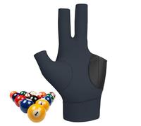Guanti a tre dita - Guanti da tennis da tavolo senza slittamento a tre dita | Accessori universali da biliardo traspiranti per il gioco di biliardo per donne e uomini gioco al coperto