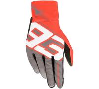 guanti alpinestars aragon mm93 grigio / bianco / rosso XXL
