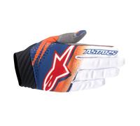 Guanti Alpinestars TECHSTAR VENOM Arancione/Bianco/Blu