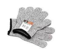 Guanti Anti Taglio, Guanti antitaglio di sicurezza, resistenti al taglio, resistenti alle coltellate, in filo di acciaio inossidabile, in rete, guanti da macellaio resistenti al taglio(XL)