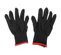 Guanti antidolorifici per chitarra, accessorio per la pratica del basso, per musicisti principianti, strumenti a corda, musicisti in nylon, per mano sinistra, colore nero (taglia S)