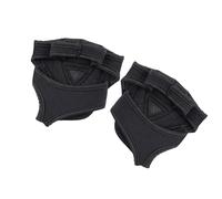 Guanti antiscivolo per sollevamento pesi senza dita protezioni per le palme a quattro dita per esercizi di fitness guanti da allenamento con impugnatura per le mani pull up