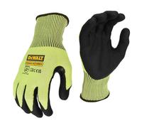 Guanti antitaglio + alta visibilità DeWalt TAGLIA 9/L - DPG855L