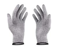 Guanti antitaglio di grado 5, lavabili in lavatrice, da cucina, in HPPE, resistenti ai graffi, protezione sicurezza for giardinieri durante il taglio del vetro,Confort Eccellente(XL)