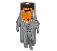 Guanti antitaglio lavoro sicurezza antiscivolo antistatic INGCO protezione 4X42C