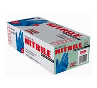 Guanti Arexons in Nitrile senza Polvere Monouso Blu pacco da 100 pezzi
