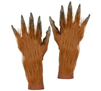 Guanti artigli da lupo mannaro con pelo