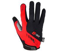 Guanti B-Race Bump Gel PRO Nero/Rosso Mis 4 Tag XL