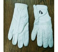 Guanti bianchi estivo antiscivolo elasticizzato concorso equitazione inglese