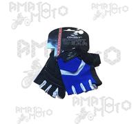 GUANTI BICI DA CORSA ESTIVI MEZZE DITA GIST ITALIA 5510 MOD. ACTIVE BLU