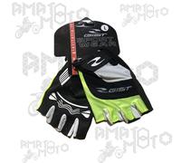 GUANTI BICI MEZZE DITA ESTIVI MOD TOP GIALLO BICI DA CORSA MTB BICICLETTA