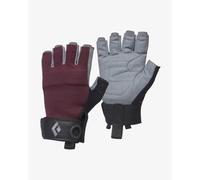 Guanti Black Diamond Crag Half-Finger rosso bordeaux donna - M