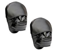 Guanti Boxe 2 Pezzi Guanti Da Messa A Fuoco Curvi - Guanti E Cuscinetti Boxe - Guanti Da Boxe Muay Thai | Per MMA, Kickboxing, Arti Marziali - Punzonatura Imbottita, Coaching Strike Shield